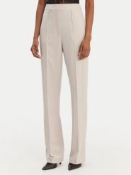 Patrizia Pepe Spodnie materiałowe 8P0800/A498-S748 Szary Regular Fit. Szare spodnie materiałowe Patrizia Pepe, s, bez wzorów, z materiału. Za 919.99 zł.