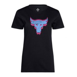 Koszulka treningowa damska Under Armour Project Underground Core T. Czarne koszulki sportowe Under Armour, bez wzorów, bez ramiączek. Za 139.99 zł.
