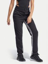 Adidas Spodnie dresowe Dance All-Gender IN1830 Czarny Regular Fit. Czarne spodnie dresowe Adidas, xs, bez wzorów, z bawełny. Za 179.99 zł.
