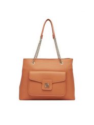 Nine West Torebka JH5831-NW Beżowy. Brązowe torebki klasyczne Nine West, bez wzorów, z materiału, bez dodatków. Za 269.99 zł.