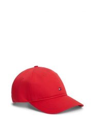 Tommy Hilfiger Czapka Kobiety Bawełna czerwony, ONE SIZE. Czerwone czapki TOMMY HILFIGER, bez wzorów, z bawełny. Za 139.95 zł.