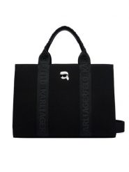 KARL LAGERFELD Torebka B2W50103 Czarny. Czarne torebki klasyczne KARL LAGERFELD, bez wzorów, z materiału, bez dodatków. Za 549.99 zł.