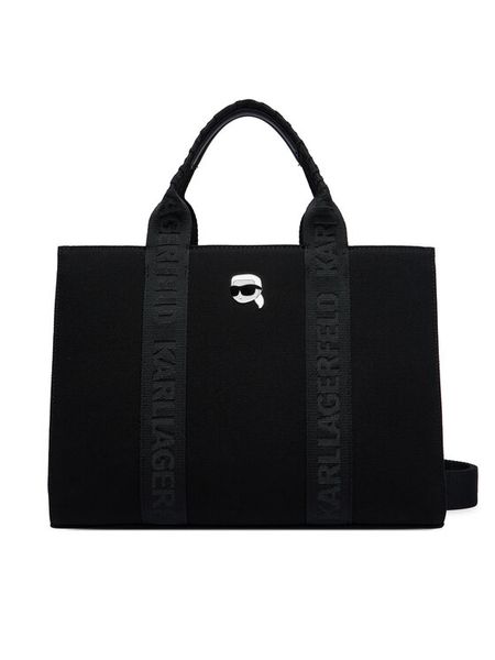 KARL LAGERFELD Torebka B2W50103 Czarny. Czarne torebki klasyczne KARL LAGERFELD, bez wzorów, z materiału, bez dodatków. Za 381.99 zł.