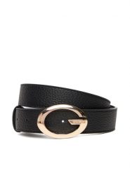 Guess Pasek Damski BW9306 P5430 Czarny. Czarne paski Guess, z aplikacjami, ze skóry. Za 199.99 zł.