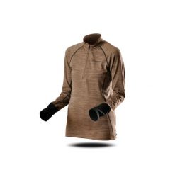 Bluza Trimm CLINIC LADY. Szare bluzy TRIMM, na zimę, bez wzorów, bez kaptura. W wyprzedaży za 112.00 zł.