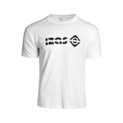 Luźna, unisexowa bawełniana koszulka Ragusa V2 z obniżonymi ramionami i miejskim. Białe bluzki Izas, m, bez wzorów, z bawełny, eleganckie, bez kołnierzyka, bez ramiączek. Za 139.09 zł.