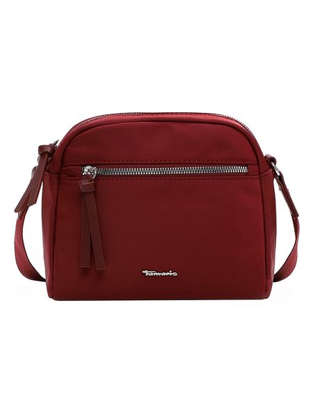 Tamaris Torebka "Giuseppa" w kolorze ciemnoczerwonym - 21,5 x 19,5 x 10 cm rozmiar: onesize. Czerwone torby na ramię Tamaris, bez wzorów, z materiału, na ramię, bez dodatków. Za 60.99 zł.
