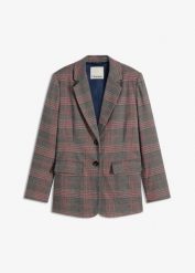 Żakiet oversize. Brązowe marynarki i żakiety bonprix, bez wzorów. Za 219.99 zł.