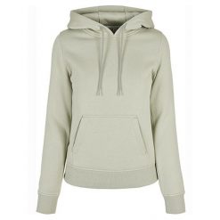 Damska Bluza Z Kapturem. Zielone bluzy BUILD YOUR BRAND, xl, bez wzorów, z kapturem. Za 158.99 zł.