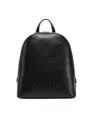 Calvin Klein Plecak K60K613185 Czarny. Czarne plecaki Calvin Klein, bez wzorów, ze skóry. Za 339.99 zł.