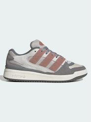 Adidas Skórzane sneakersy "Forum 2000" w kolorze szarym rozmiar: 42 2/3. Szare trampki Adidas, bez wzorów, bez zapięcia. Za 250.35 zł.