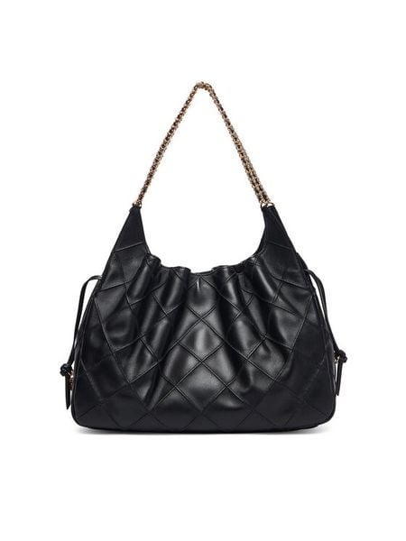 Tory Burch Torebka Large Tote 182890 Czarny. Czarne torebki klasyczne Tory Burch, bez wzorów, ze skóry, bez dodatków. Za 4,339.00 zł.