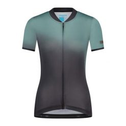 Damska koszulka z krótkim rękawem EVOLVE Avventura, zielony. Zielone koszulki sportowe Shimano, bez wzorów, bez ramiączek, rowerowe. Za 488.90 zł.