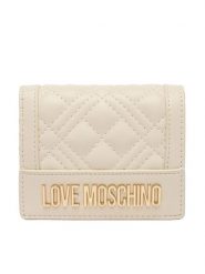 LOVE MOSCHINO Portfel JC5601PP1OLA0110 Écru. Portfele Love Moschino, bez wzorów, ze skóry. Za 449.99 zł.
