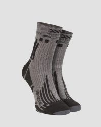 Skarpety X-Socks Run Speed Reflect 4.0. Szare skarpety X Socks, bez wzorów, z materiału. Za 60.00 zł.