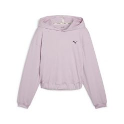 Bluza damska z kapturem Puma Studio Foundation. Fioletowe bluzy Puma, xs, bez wzorów, z kapturem. Za 212.70 zł.