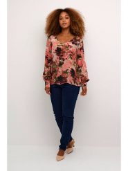 Cream Bluzka w kolorze koralowym rozmiar: 36. Czerwone bluzki Cream, bez wzorów, z wiskozy, bez kołnierzyka, bez ramiączek. Za 130.99 zł.