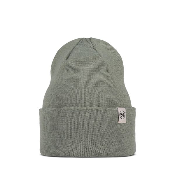 Czapka BUFF KNITTED BEANIE LILON. Zielone czapki Buff, bez wzorów, z materiału. Za 94.99 zł.