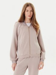 Liu Jo Bluza TF5090 J4616 Beżowy Regular Fit. Brązowe bluzy Liu Jo, xxl, bez wzorów, z syntetyku, bez kaptura. Za 769.99 zł.