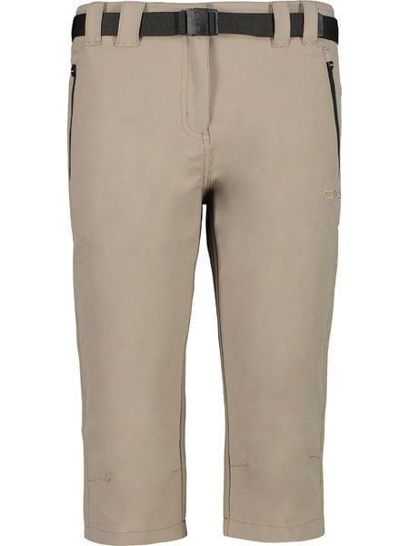 CMP Spodnie trekkingowe w kolorze beżowym rozmiar: 42. Brązowe spodnie dresowe CMP, bez wzorów, z materiału, outdoorowe. Za 96.14 zł.