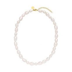 Purelei Purelei Naszyjnik Z Pereł Keshi Moonlight Naszyjniki 1 ct Damski. Białe naszyjniki Purelei, z perłą, pozłacane. Za 271.29 zł.