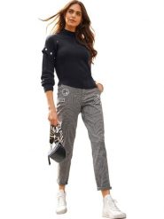 Heine Dżinsy - Regular fit - w kolorze szarym rozmiar: 36. Szare jeansy Heine, z aplikacjami. Za 155.15 zł.