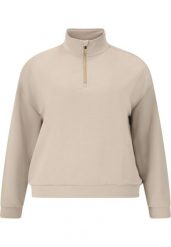 Bluza damska Q Sportswear Kelleyen. Brązowe bluzy ENDURANCE Q, bez wzorów, z elastanu, bez kaptura. Za 253.50 zł.