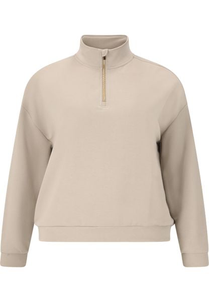 Bluza damska Q Sportswear Kelleyen. Brązowe bluzy ENDURANCE Q, bez wzorów, z elastanu, bez kaptura. Za 417.25 zł.