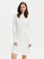 Max Mara Leisure Sukienka dzianinowa Pireo 2416321017 Biały Regular Fit. Białe sukienki Max Mara Leisure, m, bez wzorów, z dzianiny, bez kołnierzyka, bez ramiączek. Za 549.99 zł.