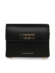 Steve Madden Torebka Bminsk SM13001388-02002-BLK Czarny. Czarne torebki klasyczne Steve Madden, bez wzorów, ze skóry, bez dodatków. Za 239.99 zł.