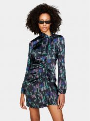 Sisley Sukienka codzienna 4RTMLV046 Kolorowy Slim Fit. Sukienki Sisley, na co dzień, bez wzorów, z syntetyku, bez kołnierzyka, bez ramiączek, proste. Za 229.99 zł.