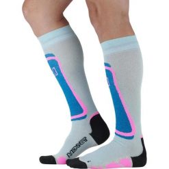 Skarpetki Monnet Fusion. Czerwone skarpety MONNET, bez wzorów. Za 221.50 zł.