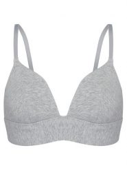 Hunkemöller Biustonosz braletka 302031 Szary. Szare biustonosze Hunkemöller, bez wzorów, z bawełny. Za 99.99 zł.