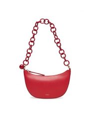 Furla Torebka Sfera Mini WE00767 BX3989 CN RUB00 Czerwony. Czerwone torebki klasyczne Furla, bez wzorów, ze skóry, bez dodatków. Za 989.99 zł.