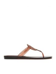 Nine West Japonki CEO-CT0906-1 Brązowy. Brązowe klapki Nine West, bez wzorów, z syntetyku, bez obcasa. Za 79.99 zł.