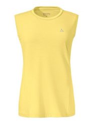 Schöffel Top funkcyjny "Vietas" w kolorze żółtym rozmiar: 46. Żółte topy Schöffel, bez wzorów, bez kołnierzyka, bez ramiączek. Za 127.65 zł.