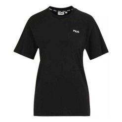 T-shirt Damski Biendorf. Czarne t-shirty Fila, bez wzorów, bez kołnierzyka, bez ramiączek. Za 118.99 zł.