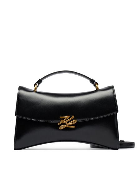 KARL LAGERFELD Torebka B3W30270 Czarny. Czarne torebki klasyczne KARL LAGERFELD, bez wzorów, ze skóry, bez dodatków. Za 1,154.99 zł.