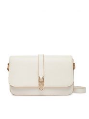 Tommy Hilfiger Torebka Th Libre Flap Crossover AW0AW17723 Beżowy. Brązowe listonoszki TOMMY HILFIGER, bez wzorów, ze skóry, bez dodatków. Za 649.99 zł.