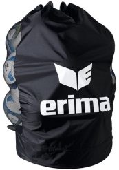 Torba na piłki Erima Ball Bag 18 piłek. Czarne torby na ramię Erima, bez wzorów, z nylonu, sportowe, na ramię, duże, bez dodatków. Za 186.05 zł.