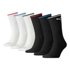 Skarpety Sportowe Unisex Dla Dorosłych (zestaw 4 Sztuk). Białe skarpety Puma, bez wzorów. Za 120.99 zł.