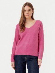 ONLY Sweter Rica 15224360 Różowy Regular Fit. Czerwone swetry Only, xs, bez wzorów, z syntetyku, bez ramiączek. Za 59.99 zł.