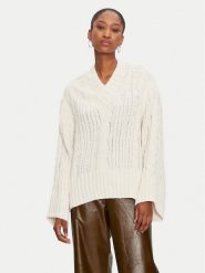 REPLAY Sweter DK3313.000.G22926 Écru Regular Fit. Swetry Replay, m, bez wzorów, z syntetyku, bez ramiączek. Za 259.99 zł.