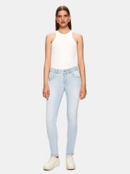 LTB Dżinsy "Fallon 201" - Slim fit - w kolorze błękitnym rozmiar: W27/L32. Niebieskie jeansy LTB, l, z aplikacjami. Za 122.96 zł.