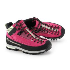 Buty wysokie trekkingowe damskie Alpine Pro None Vibram. Czerwone trekkingi Alpine Pro, trekkingowe. W wyprzedaży za 729.00 zł.