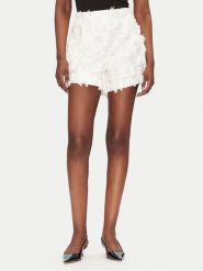 Bruuns Bazaar Szorty materiałowe Zaias BBW4565 Biały Regular Fit. Białe szorty Bruuns Bazaar, bez wzorów, z materiału. Za 679.99 zł.