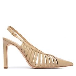 Szpilki MICHAEL Michael Kors. Brązowe szpilki MICHAEL Michael Kors, bez wzorów, bez obcasa, na szpilce, bez zapięcia. Za 789.99 zł.