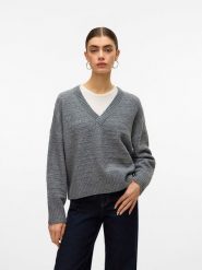 ONLY Sweter w kolorze antracytowym rozmiar: L. Czarne swetry Only, l, bez wzorów, bez ramiączek. Za 127.65 zł.