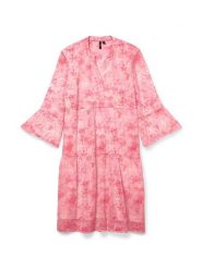 Vero Moda Sukienka w kolorze różowym rozmiar: M. Różowe sukienki Vero Moda, m, bez wzorów, bez kołnierzyka, bez ramiączek, mini. Za 98.95 zł.
