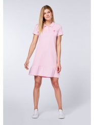 Polo Sylt Sukienka polo w kolorze jasnoróżowym rozmiar: XXL. Różowe sukienki Polo Sylt, xxl, bez wzorów, z bawełny, bez kołnierzyka, bez ramiączek, midi. Za 110.04 zł.
